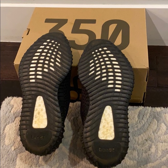 Yeezy Adidas Boost 350 black non-static size 7